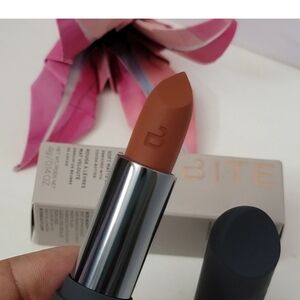 BITE BEAUTY POWER MOVE Soft Matte Lipstick 0.14 oz HARISSA